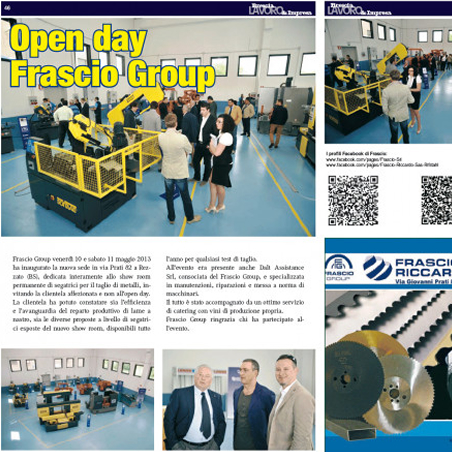 Open day Frascio Group